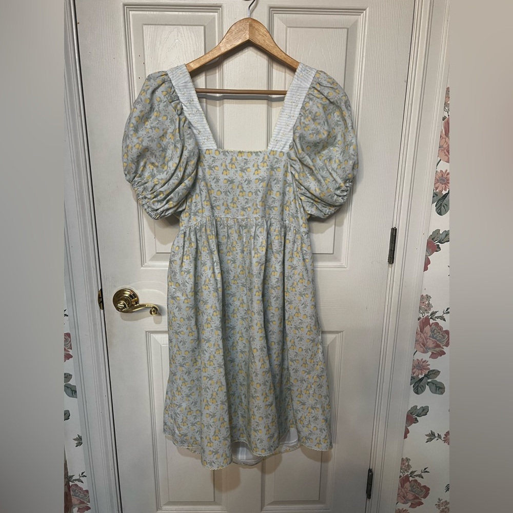 Dondolo Lemon Open Back Dress